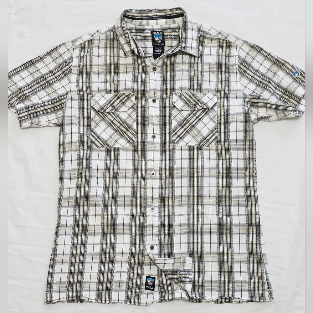 Men's Kuhl Plaid Short Sleeve Shirt